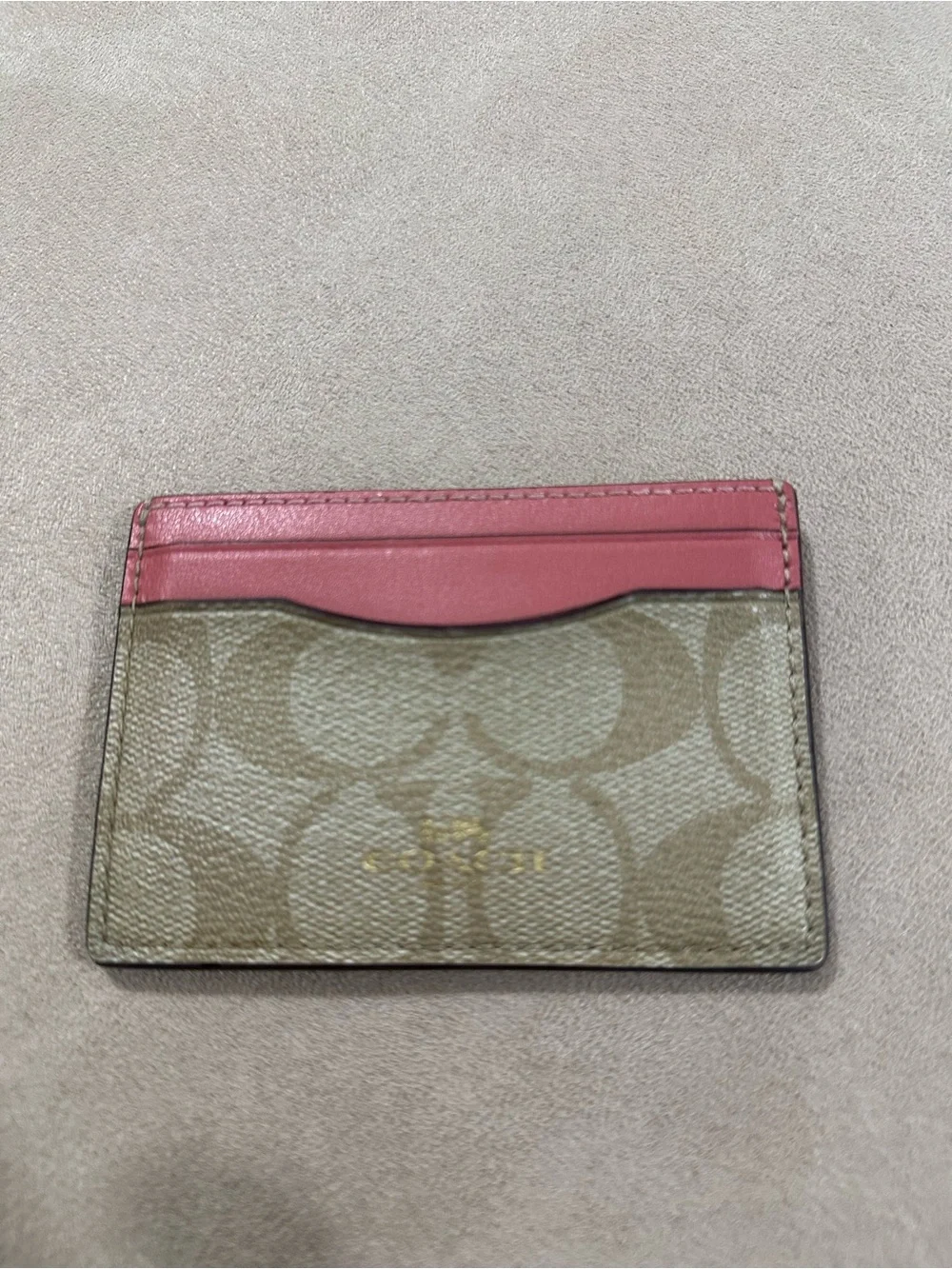 Coach compact card